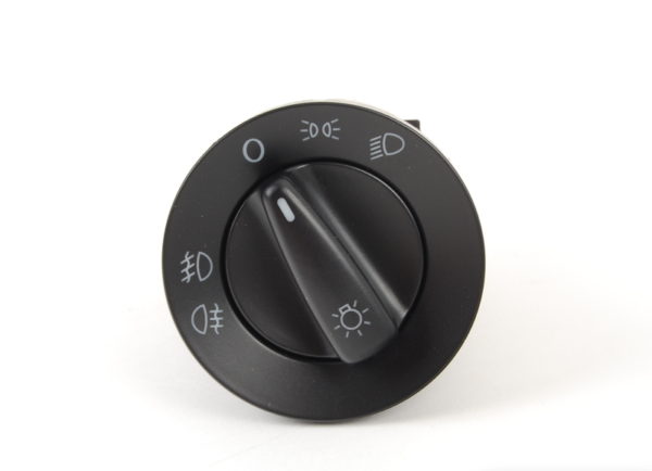 European Headlight Switch - Black Trim - MK4 Jetta / Golf / GTI / R32 / B5 Passat / New Beetle