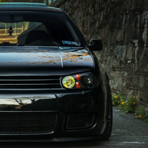 VXT GEN2 (OEM R32 HID Style) Bi-LED Headlight Assemblies – BLACK – MK4 Golf / GTI / R32 - Image 4