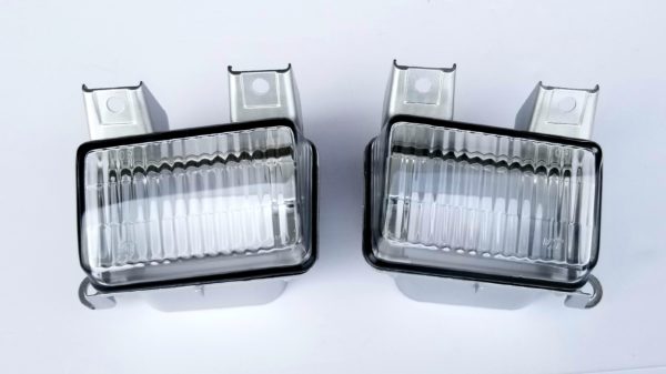 VXT Replacement Fog Light Housing Assemblies with Glass Lenses - MK2 Golf Rallye G60