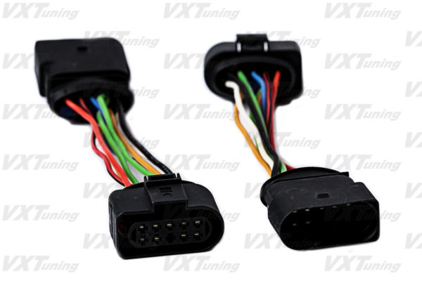 Leveling "Power Up" 10-10 Pin Harness "Pair" -  MK4 Jetta / Bora / Golf / R32