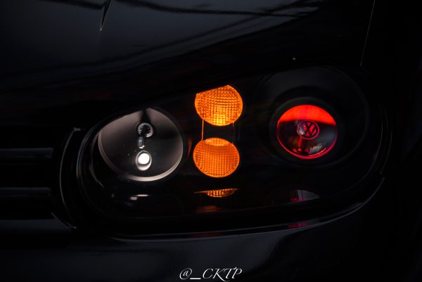 VXT GEN2 (OEM R32 HID Style) Bi-LED Headlight Assemblies – BLACK – MK4 Golf / GTI / R32